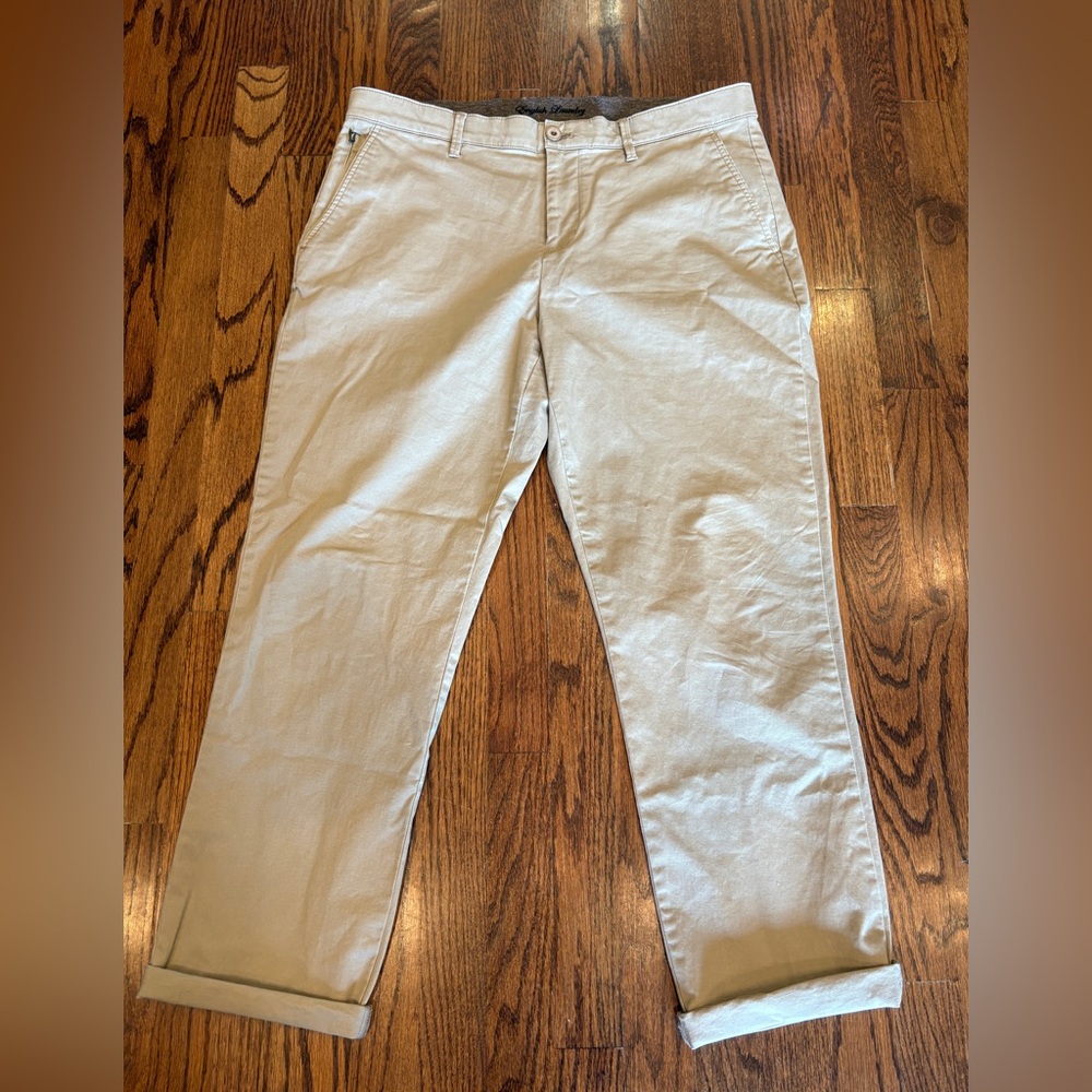 English Laundry Light Tan Chinos Khaki Pants Size 34 x 30